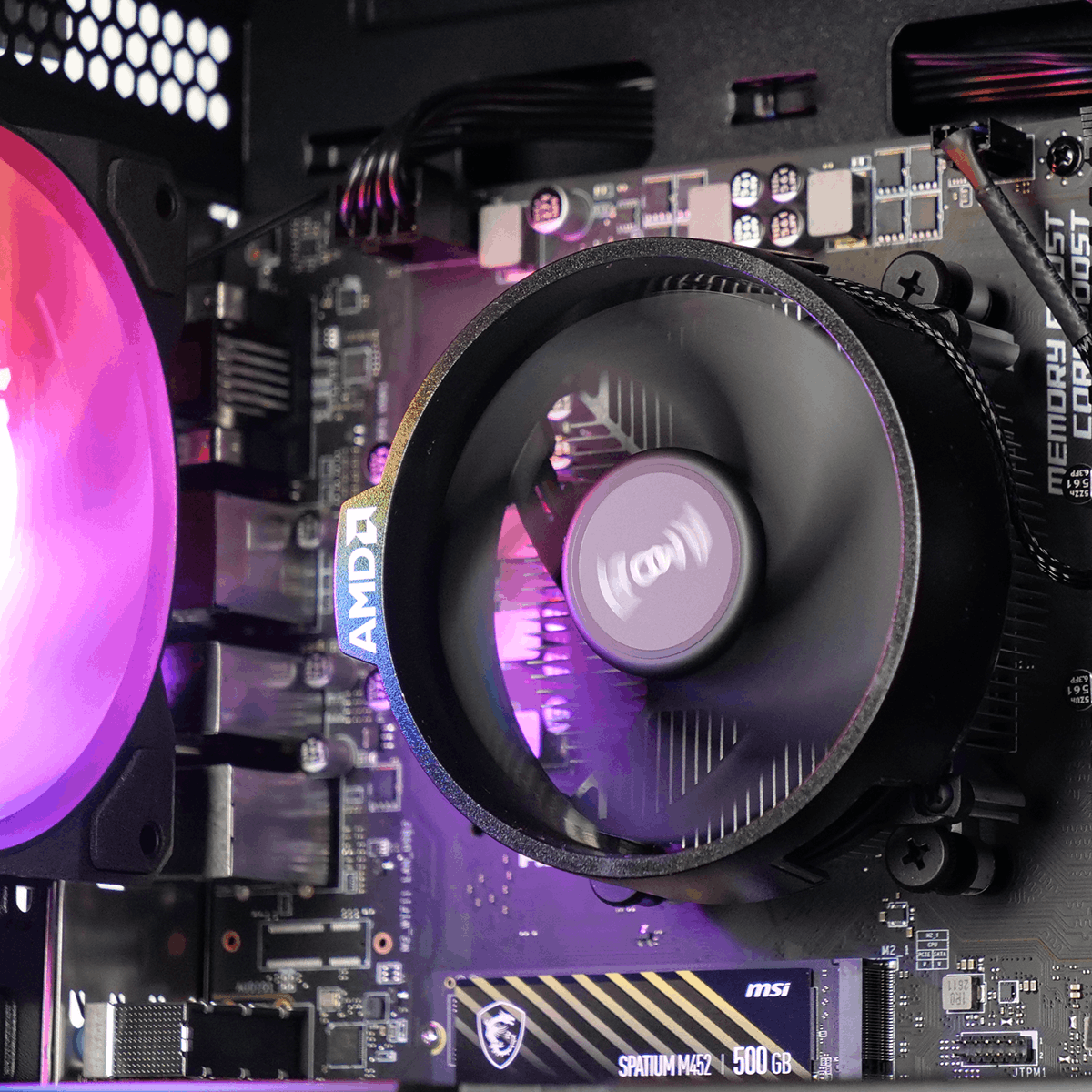 Grosbill RUSH - R5-5500/RX9060XT-16Go/32Go/500Go (PCG-10603168) - Achat / Vente PC Fixe sur grosbill.com - 2