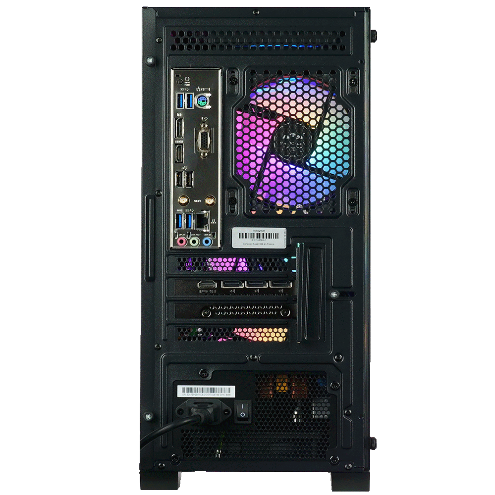 Grosbill SENTINEL V2 - R7-5700X/5060/16Go/1To - 0326-CYB-GB (PCG-10602998) - Achat / Vente PC Fixe sur grosbill.com - 5