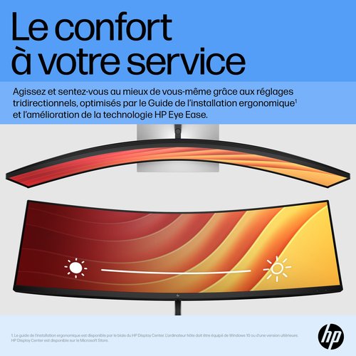 E45C G5 CURVED DQHD MONITOR - Achat / Vente sur grosbill.com - 14