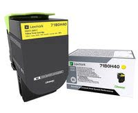 Lexmark - Jaune - 71B0H40