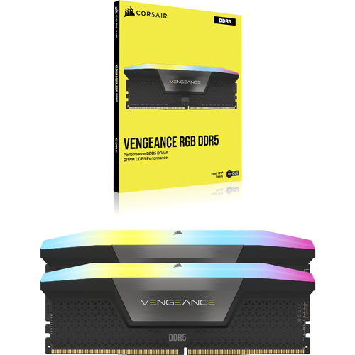 Corsair Vengeance RGB 96Go (2x48Go) DDR5 5200Mhz - Mémoire PC Corsair sur grosbill.com - 3