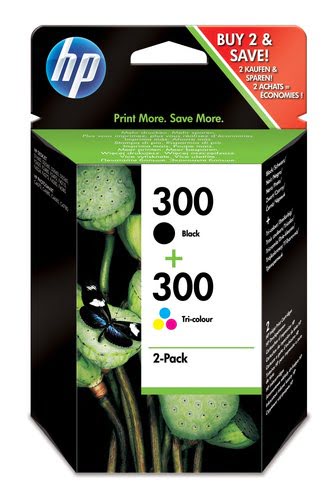 HP HP 300 Ink Cartridge Combo 2 Pack - Achat / Vente Consommable imprimante sur grosbill.com - 0