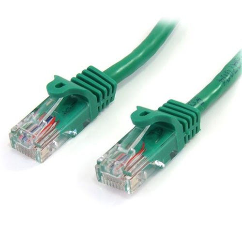 Grosbill Connectique PC StarTech 1m Green Snagless UTP Cat5e Patch Cable