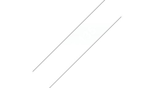 Tape/12mm white on clear f P-Touch - Achat / Vente sur grosbill.com - 3