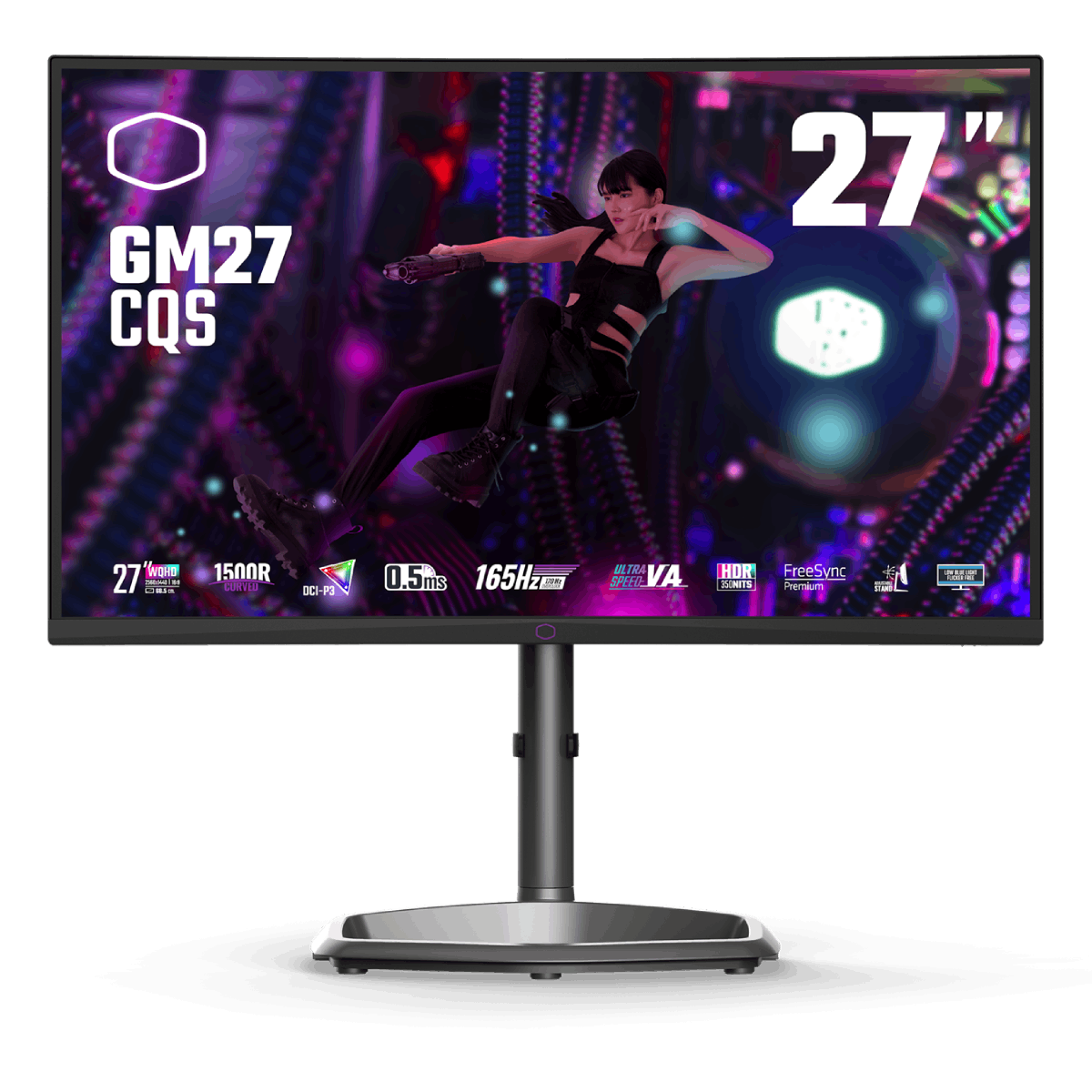 Cooler Master 27 pouces  CMI-GM27-CQS-EK	 - Ecran PC - 0