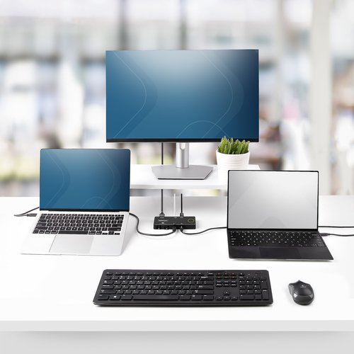 USB-C KVM SWITCH 4K 60HZ -DUAL - Achat / Vente sur grosbill.com - 6