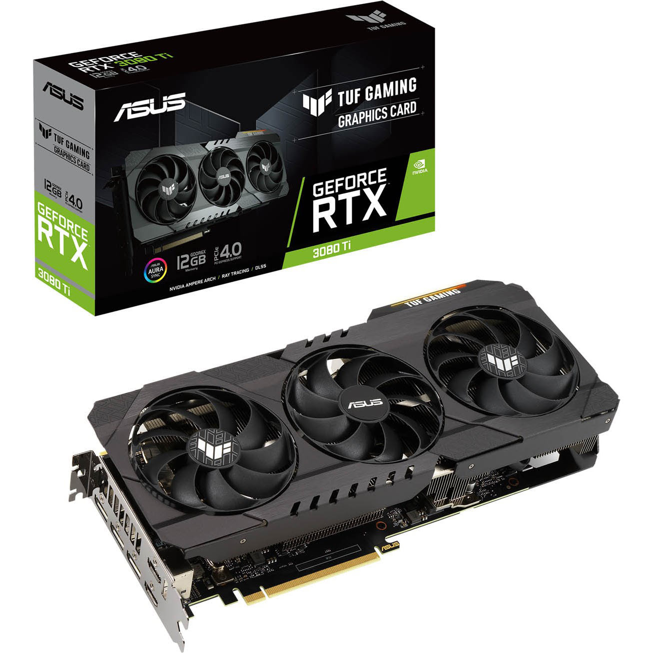 Asus TUF-RTX3080TI-12G-GAMING LHR  - Carte graphique Asus - 0