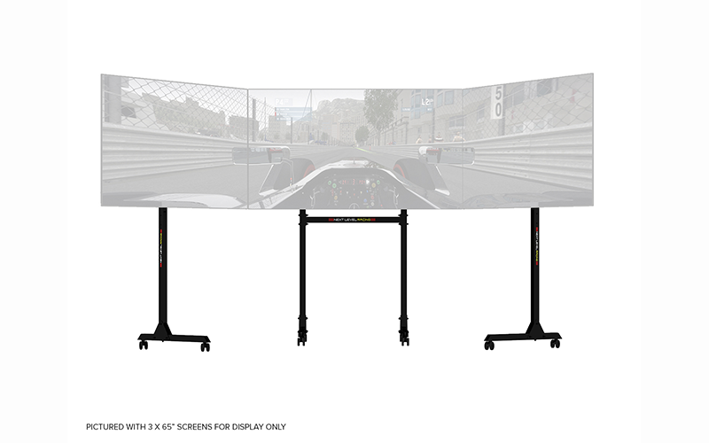 Next Level Racing Free Standing Triple Monitor Stand (NLR-A010) - Achat / Vente Accessoires Simracing sur grosbill.com - 1