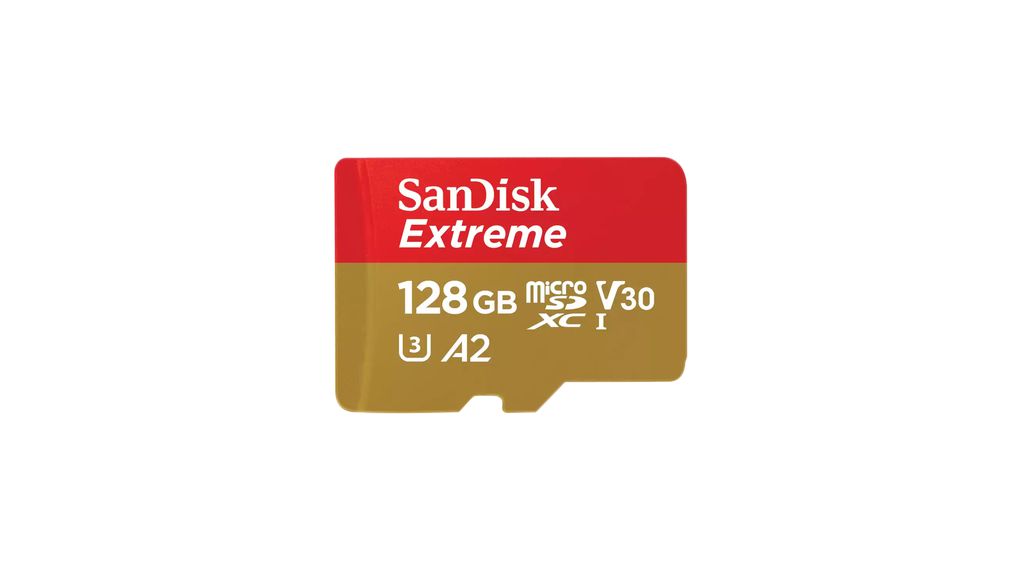 SanDisk Extreme Action Cam microSDXC UHS I U3 128 Go Adaptateur SD
