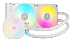 Corsair iCUE LINK TITAN - 240 RX LCD AIO/240mm - Blanc# - Watercooling - 0