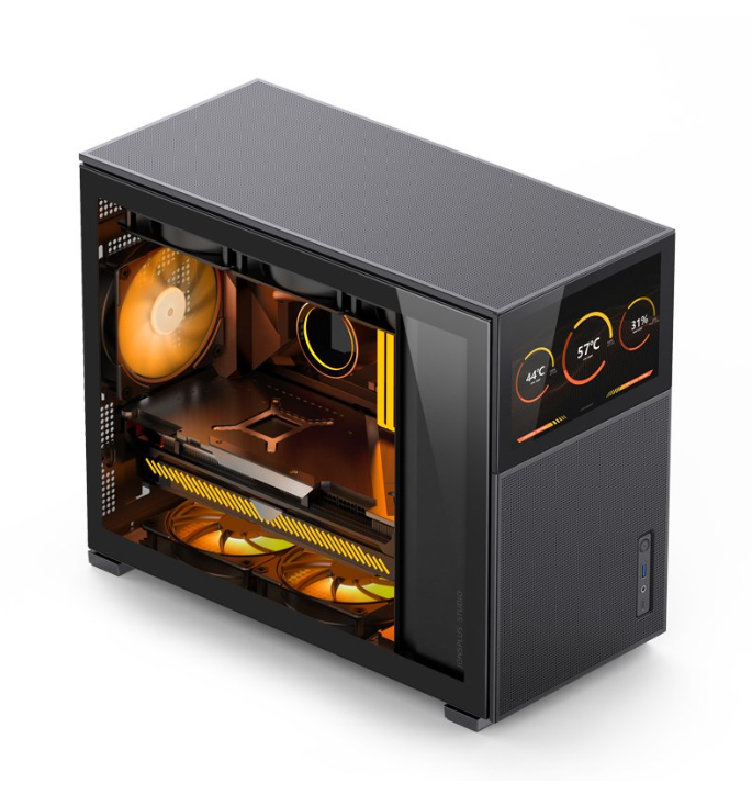 Jonsbo Boitier Jonsbo D31 Mesh Noir Noir - Boîtier PC Jonsbo - 1