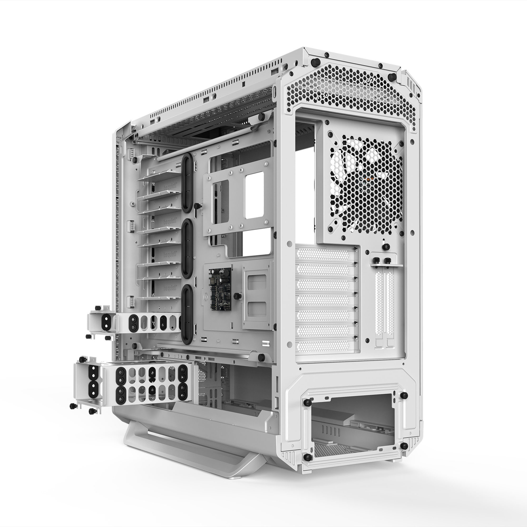 be quiet! Silent Base 802 White Window BGW40 Blanc - Boîtier PC - 3