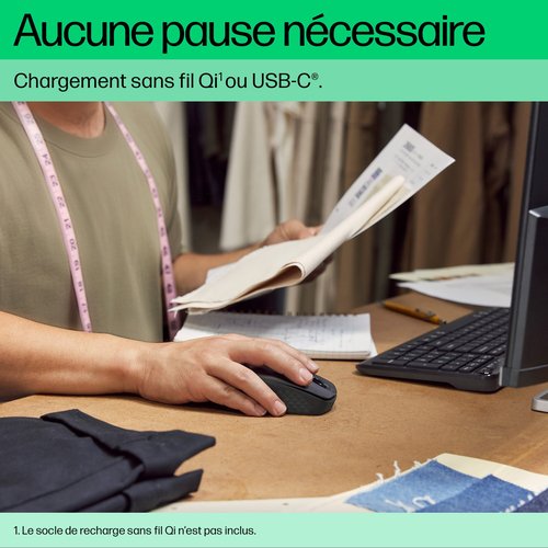 HP 690 Qi-Charging Wireless Mouse - Achat / Vente sur grosbill.com - 13