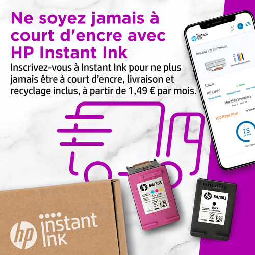 Imprimante multifonction HP ENVY 6030e AiO - grosbill.com - 4