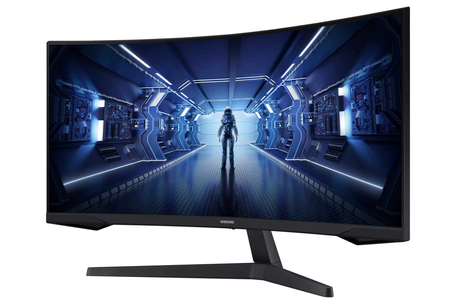 Samsung 34 pouces  LC34G55TWWPXEN - Ecran PC Samsung - grosbill.com - 4