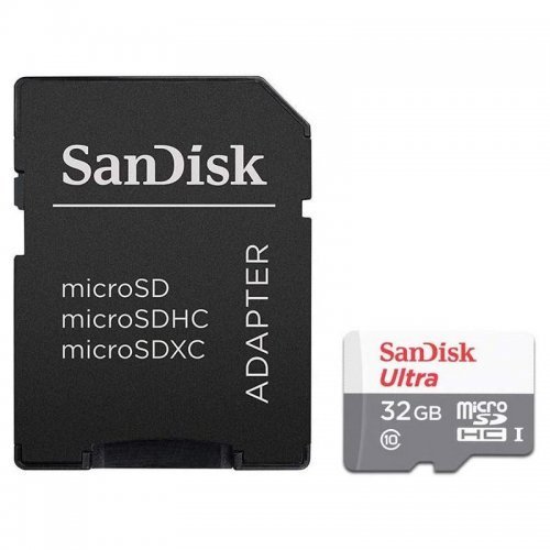 32GB Ultra microSDHC+SD Adapter - Achat / Vente sur grosbill.com - 0