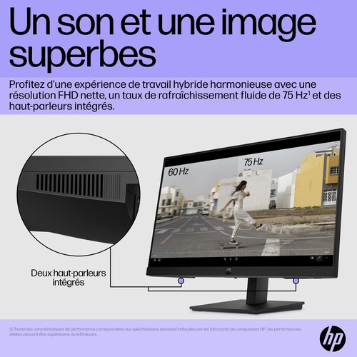HP P22h G5 FHD Monitor - Achat / Vente sur grosbill.com - 10