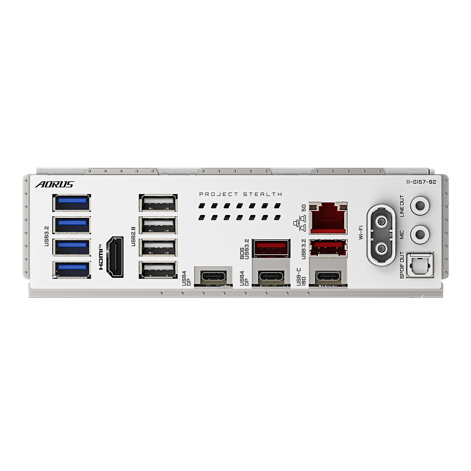 Gigabyte X870 AORUS STEALTH ICE ATX  - Carte mère Gigabyte - 4