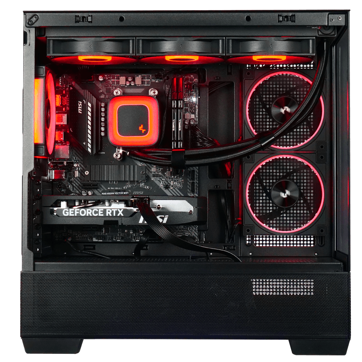 Grosbill WARRIOR - R7-5700X/5060Ti-8Go/32Go/1To (PCG-10603057) - Achat / Vente PC Fixe sur grosbill.com - 1