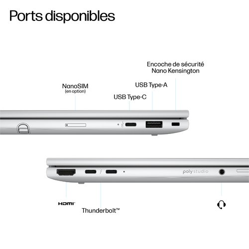 ELITEBOOK 8 G1 ULTRA U7-255U - Achat / Vente sur grosbill.com - 4