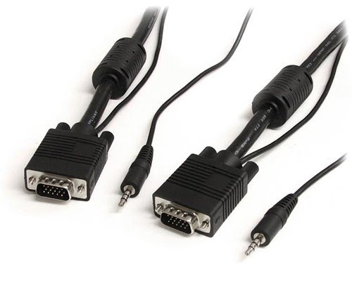 StarTech 5m High Res Monitor VGA Cable w/Audio