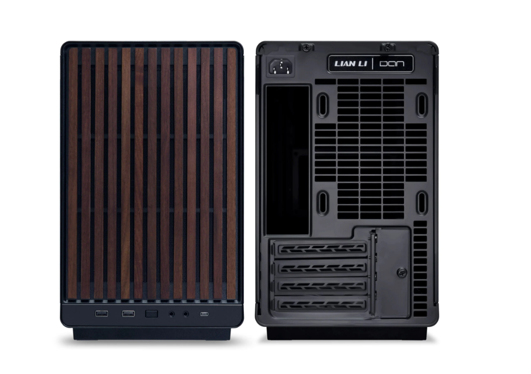 Lian-Li A3-mATX Wood Edition Noir Marron - Boîtier PC Lian-Li - 4