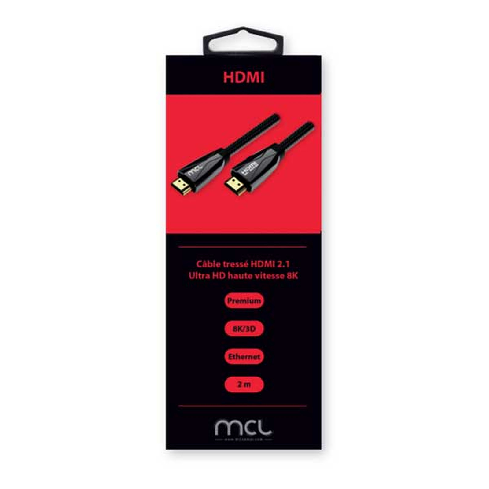 Câble HDMI 2.1 Ultra haute vitesse 8K - 5m  - 0