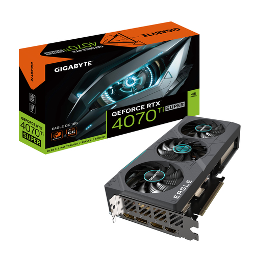 image produit Gigabyte GeForce RTX 4070 Ti SUPER EAGLE OC 16G Grosbill