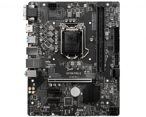 MSI H510M PRO-E Micro-ATX  - Carte mère MSI - grosbill.com - 1