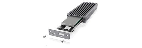 ICY BOX externes M.2 PCIe NVMe FestplattenghÃ¤use, IB-1817M-C31 - anthrazit - Achat / Vente sur grosbill.com - 3