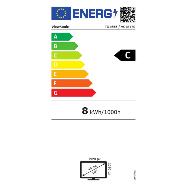 ViewSonic 16 pouces  TD1655 -- - Ecran PC ViewSonic - grosbill.com - 4