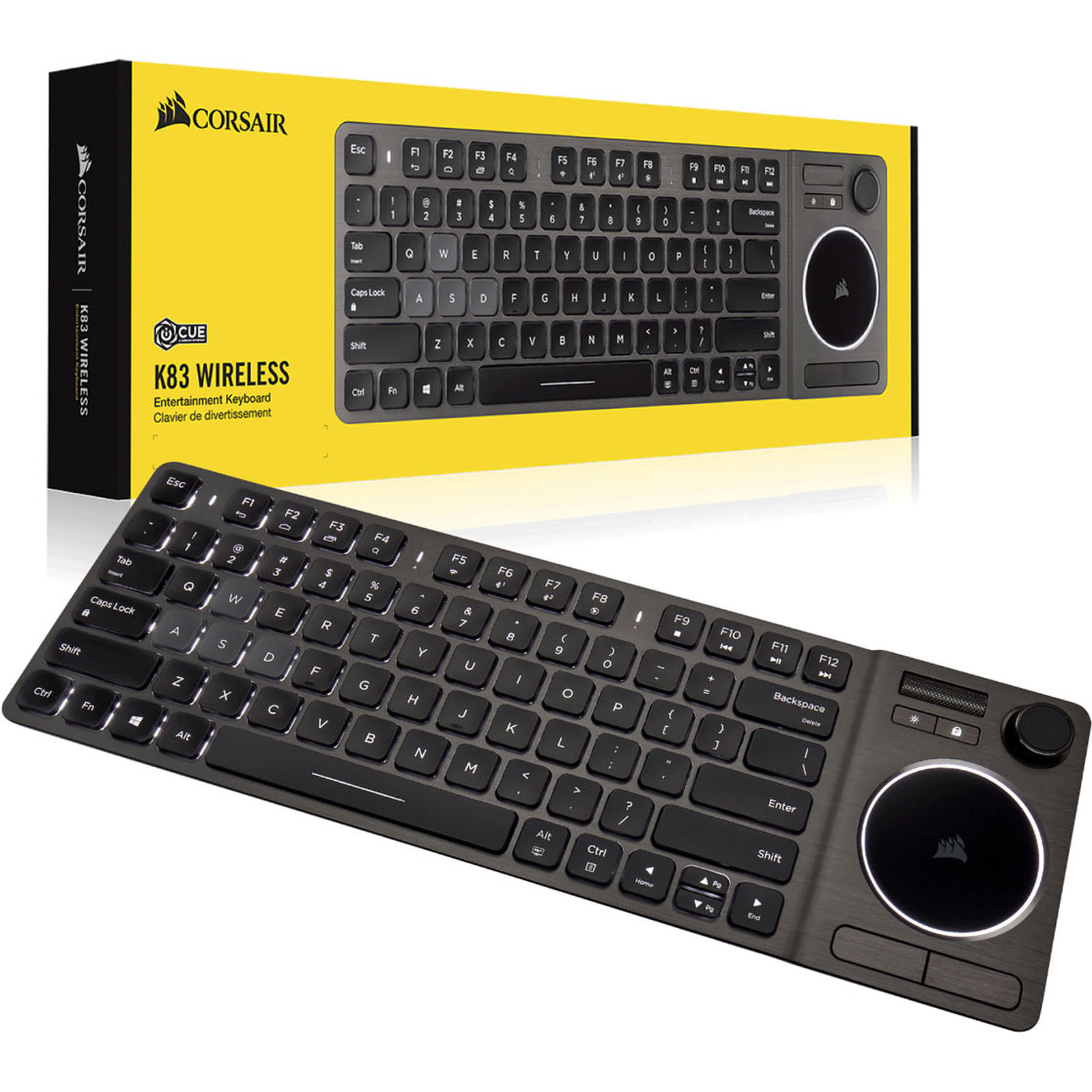 Corsair K83 Wireless CH-9268046-FR - Clavier PC Corsair - 1