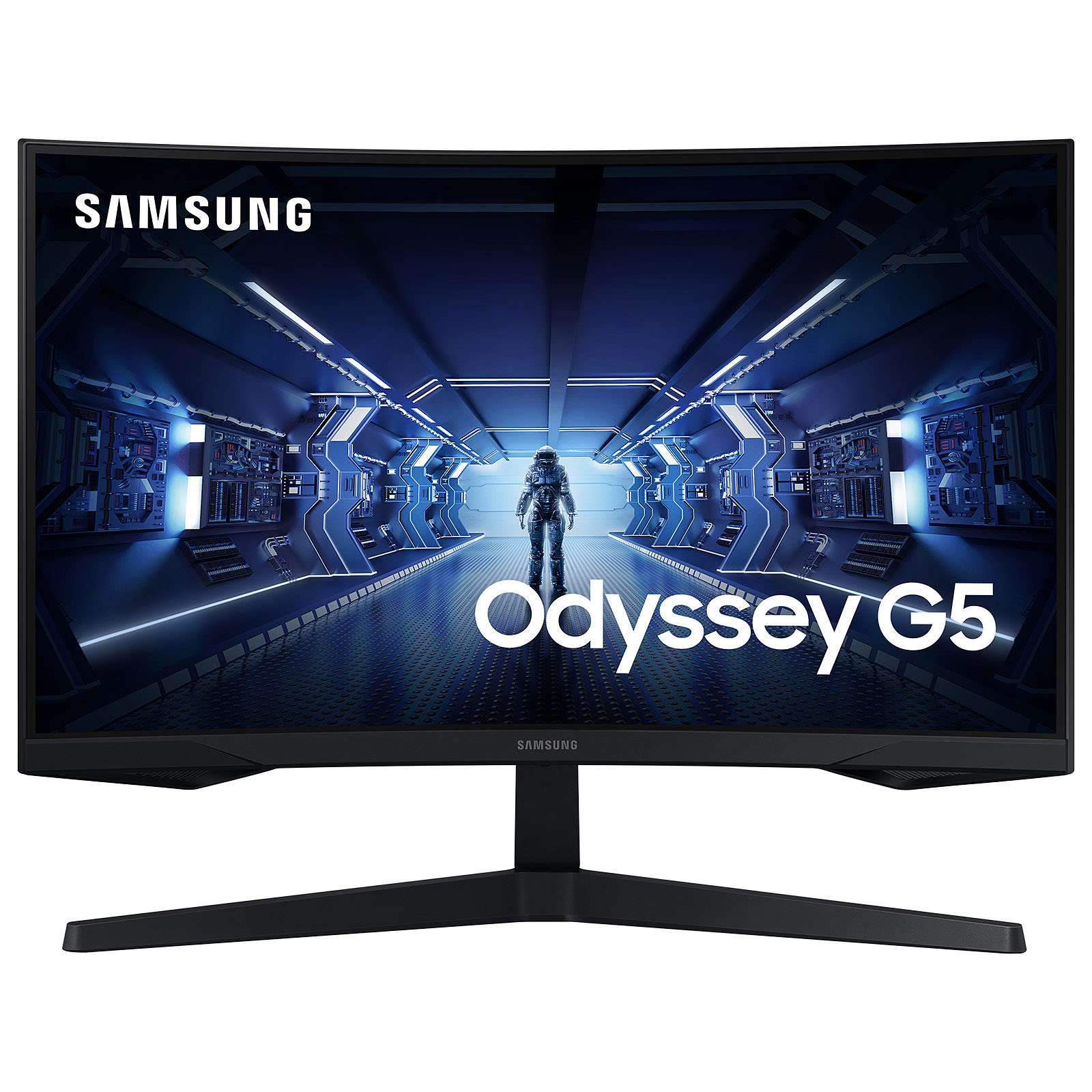 Samsung 27"  LC27G55TQWUXEN - Ecran PC Samsung - grosbill.com - 0