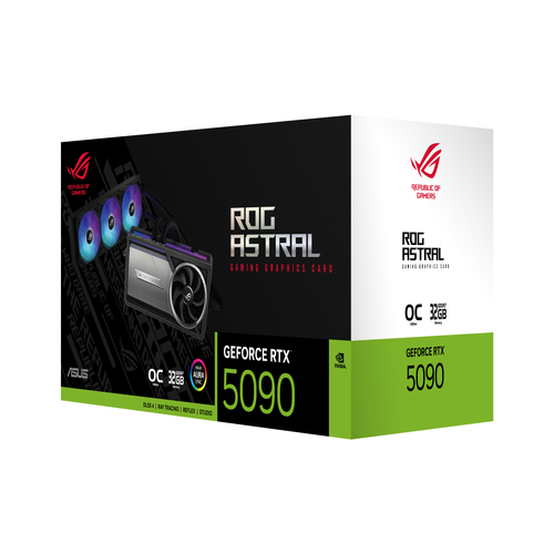 Asus ROG Astral LC GeForce RTX 5090 32GB GDDR7 OC Edit. - Carte graphique - 18