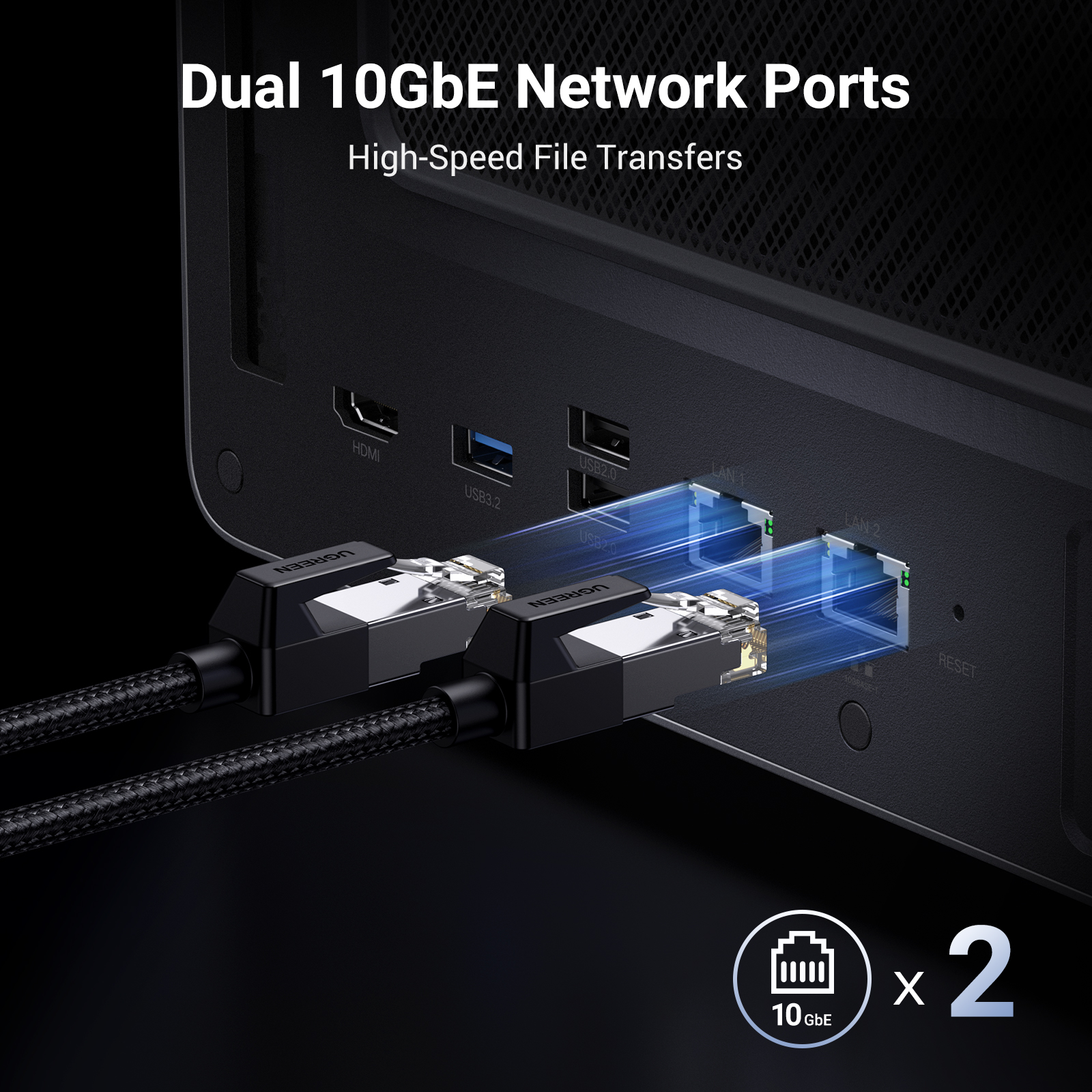 UGREEN DXP6800 Pro - 6 Baies# - Serveur NAS UGREEN - grosbill.com - 1