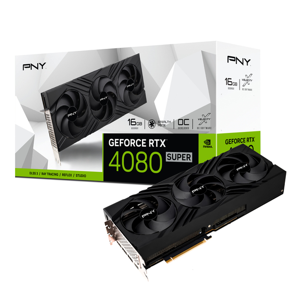 PNY RTX 4080 SUPER 16G VERTO OC Triple Fan