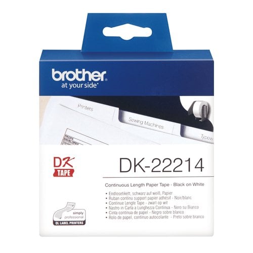 Brother DK-22214 - Ruban Etiquettes 30x12 - Achat / Vente Consommable imprimante sur grosbill.com - 1