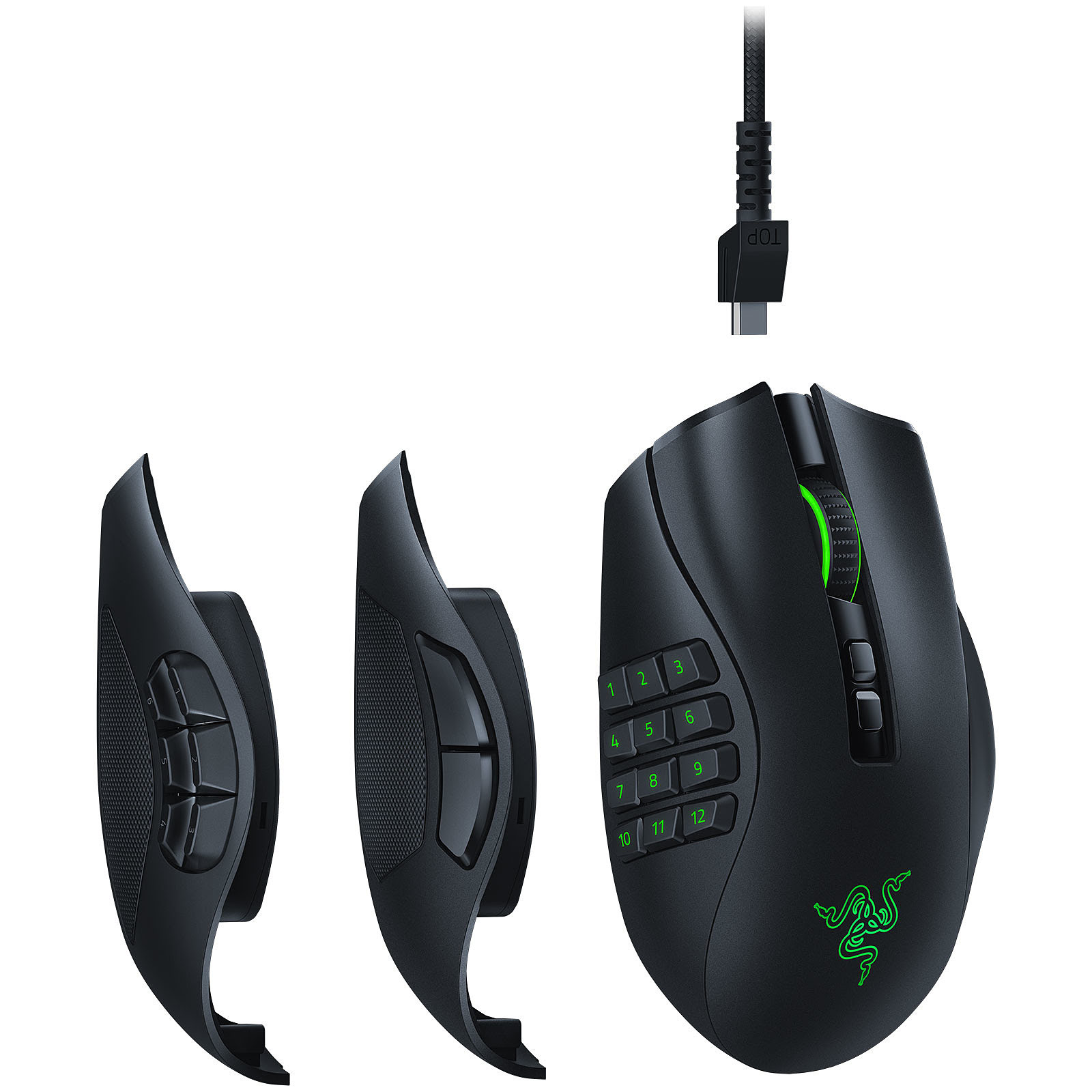 Razer Naga Pro - Souris PC Razer - grosbill.com - 1
