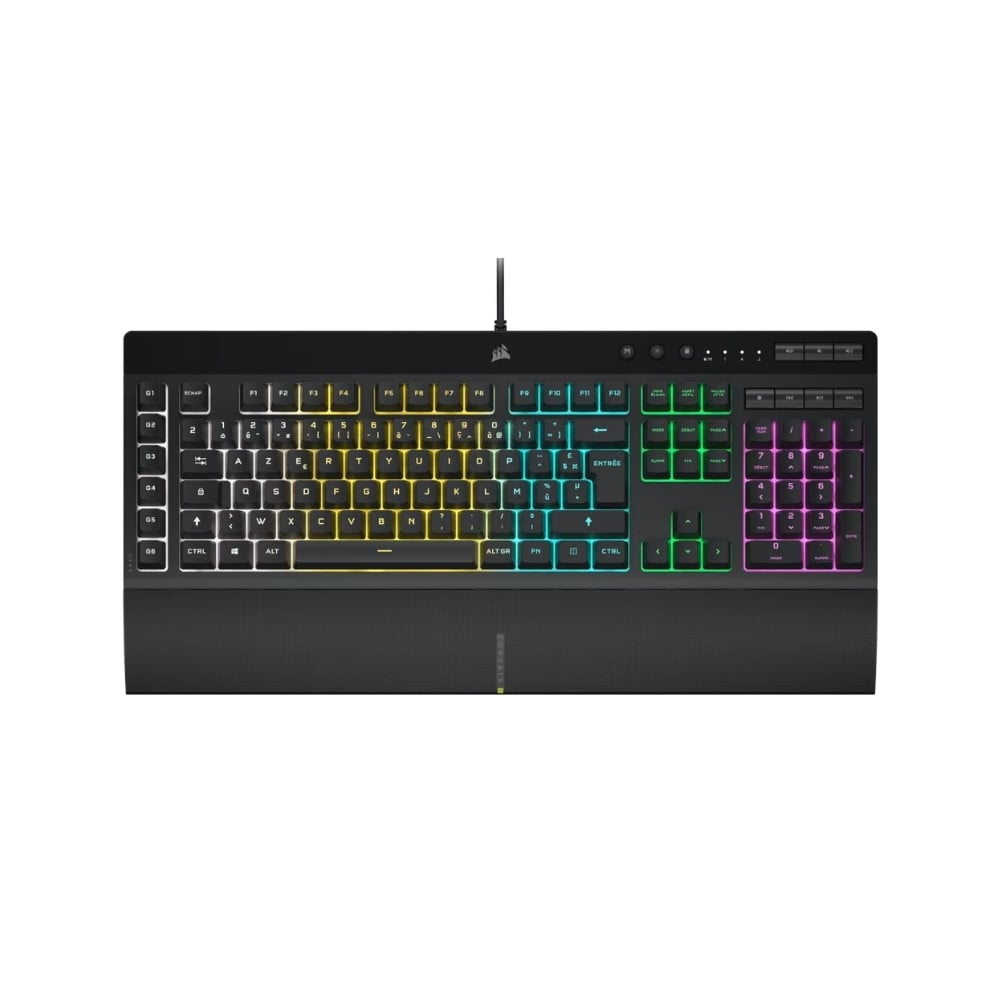 Corsair Pack Corsair K55 PRO/ HS35 V3/ KATAR PRO XT FILAIRE (CH-9226765-FR + CA-9011399-WW + CH-930C111-EU) - Achat / Vente Pack Peripheriques sur grosbill.com - 1