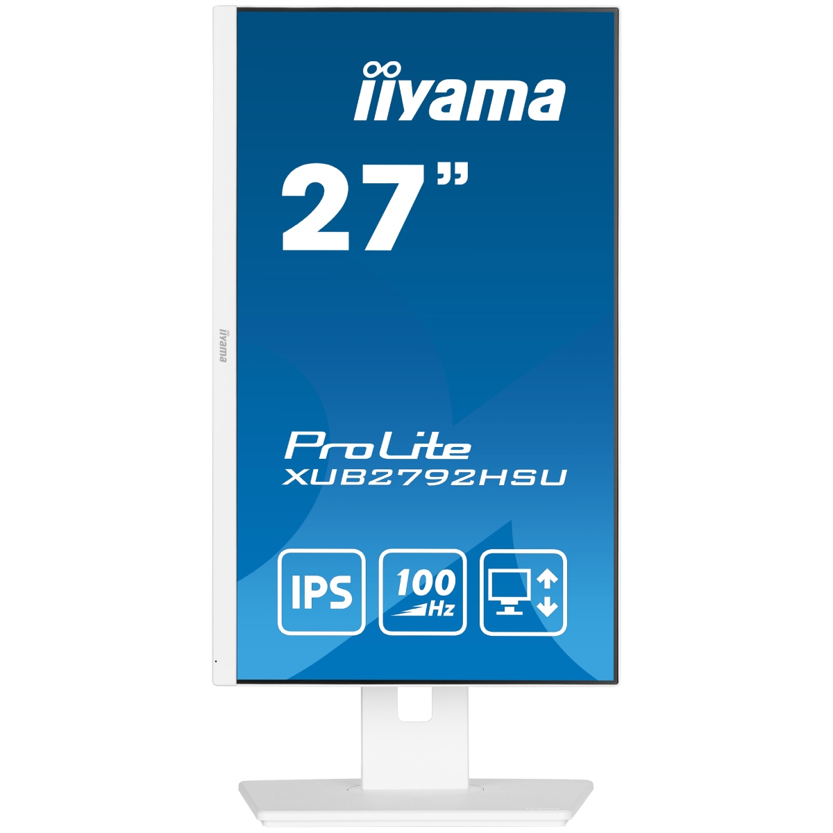 Iiyama 27 pouces  XUB2792HSU-W6 - Ecran PC Iiyama - grosbill.com - 1