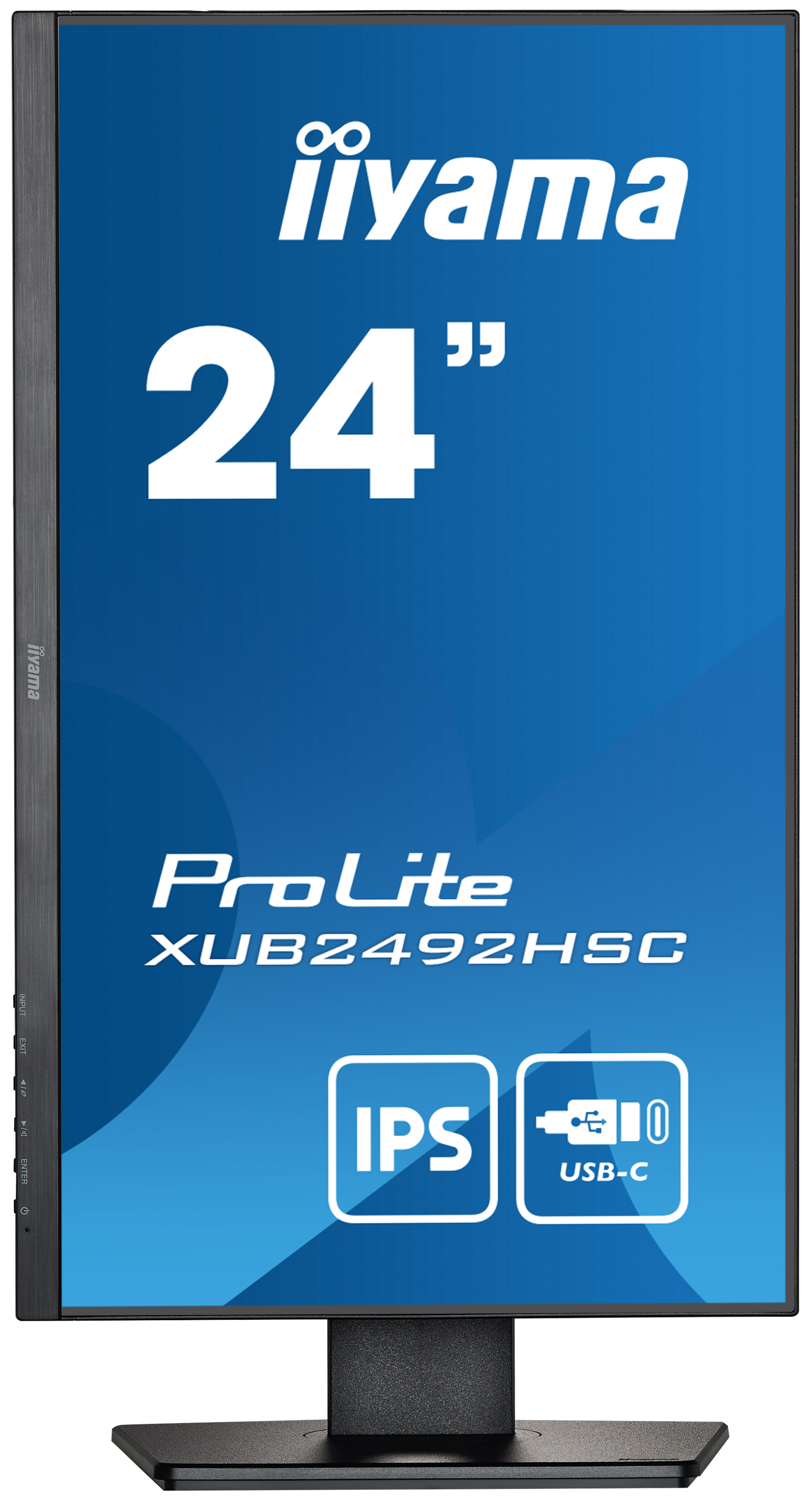 Iiyama 24 pouces  XUB2492HSC-B5 - Ecran PC Iiyama - grosbill.com - 1