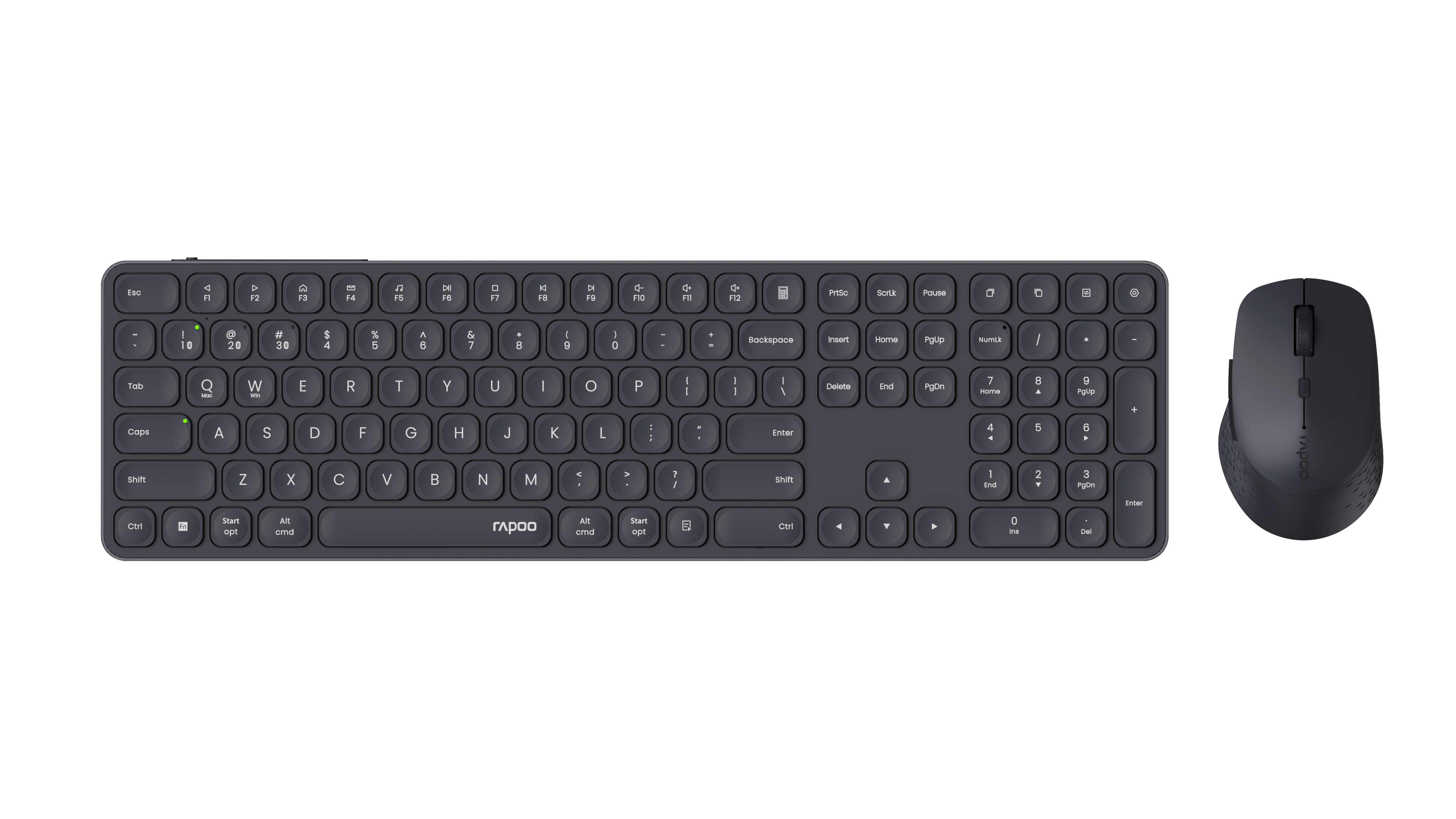 Pack Clavier/Souris Rapoo Grosbill