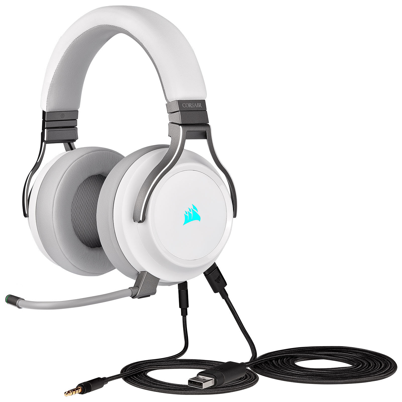 Corsair Virtuoso RGB 7.1 Surround RGB - Micro-casque - grosbill.com - 1