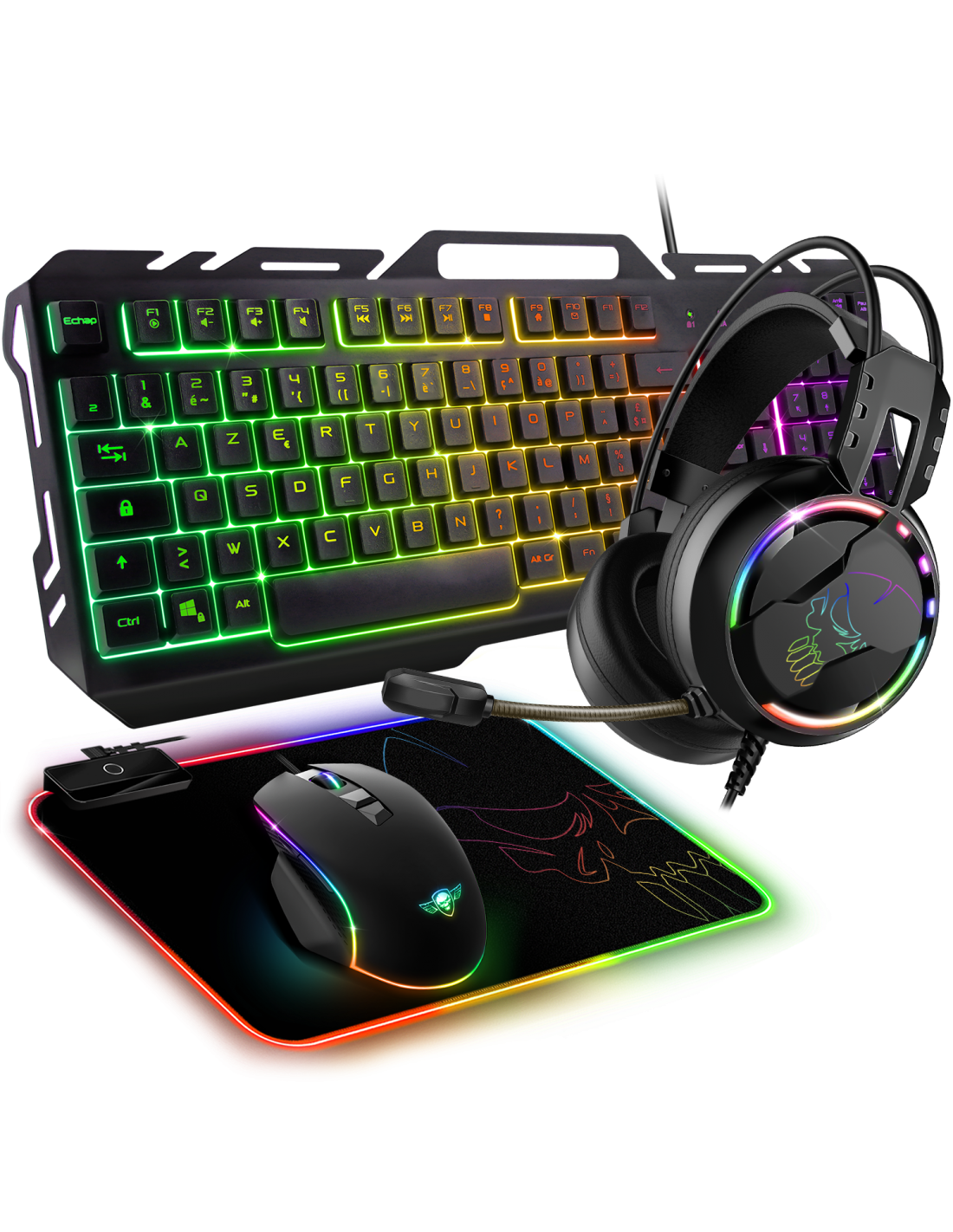 Pack Peripheriques Spirit Of Gamer Grosbill
