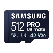Samsung PRO Ultimate - Micro SD 512Go V30 - Carte mémoire Samsung - 0