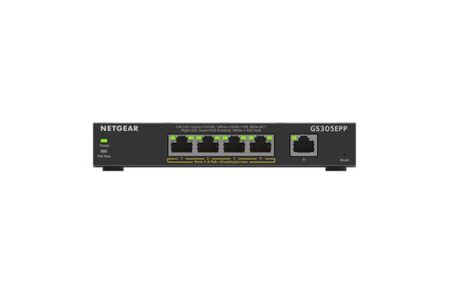 5PT GE PLUS SWCH W/HI-PWR POE+ - Achat / Vente sur grosbill.com - 1