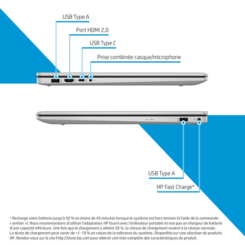 HP 67Q72EA - PC portable HP - grosbill.com - 16