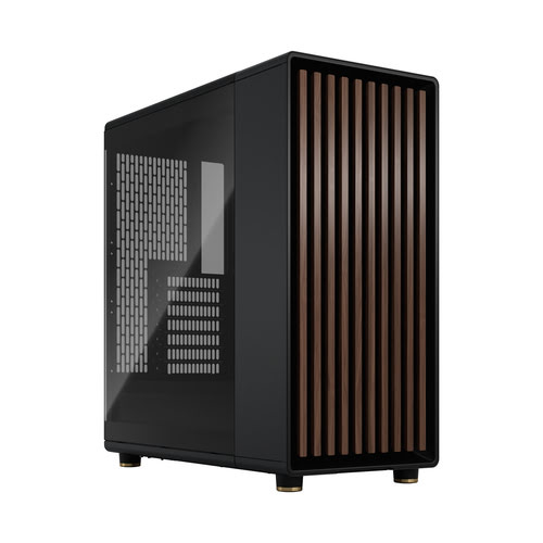 Fractal Design North Charcoal TG Black - MT/Sans Alim/ATX