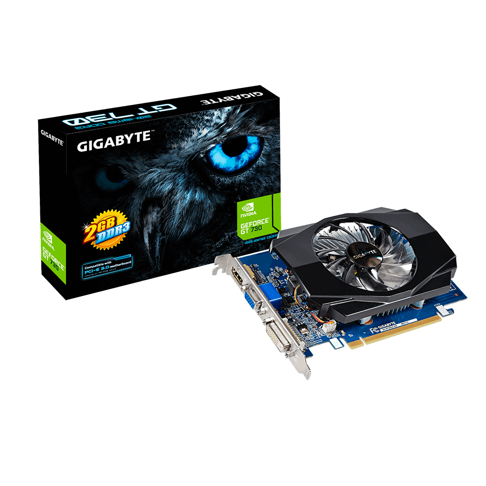 Gigabyte GT 730 GV-N730D3-2GI  - Carte graphique Gigabyte - 0