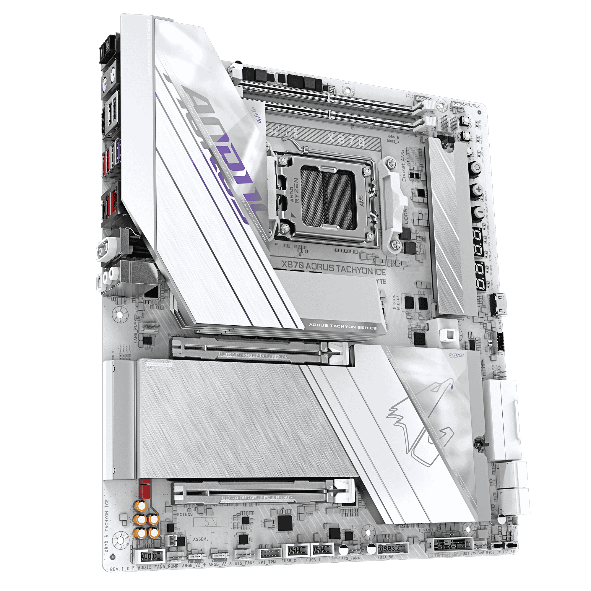 Gigabyte X870 AORUS TACHYON ICE ATX  - Carte mère Gigabyte - 2